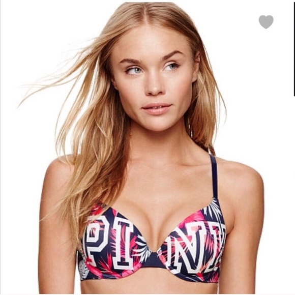 💖PINK💖VS Wear Everywhere T-Shirt Lightly Lined - Picture 2 of 6